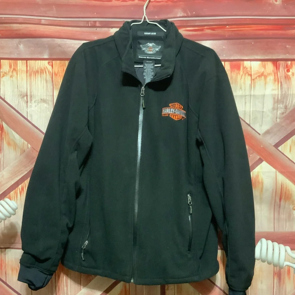 Harley Davidson, riding gear jacket. Embroidered back.